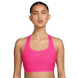 Nike Swift Dri-FIT High-Support Sports Bra Dames Roze