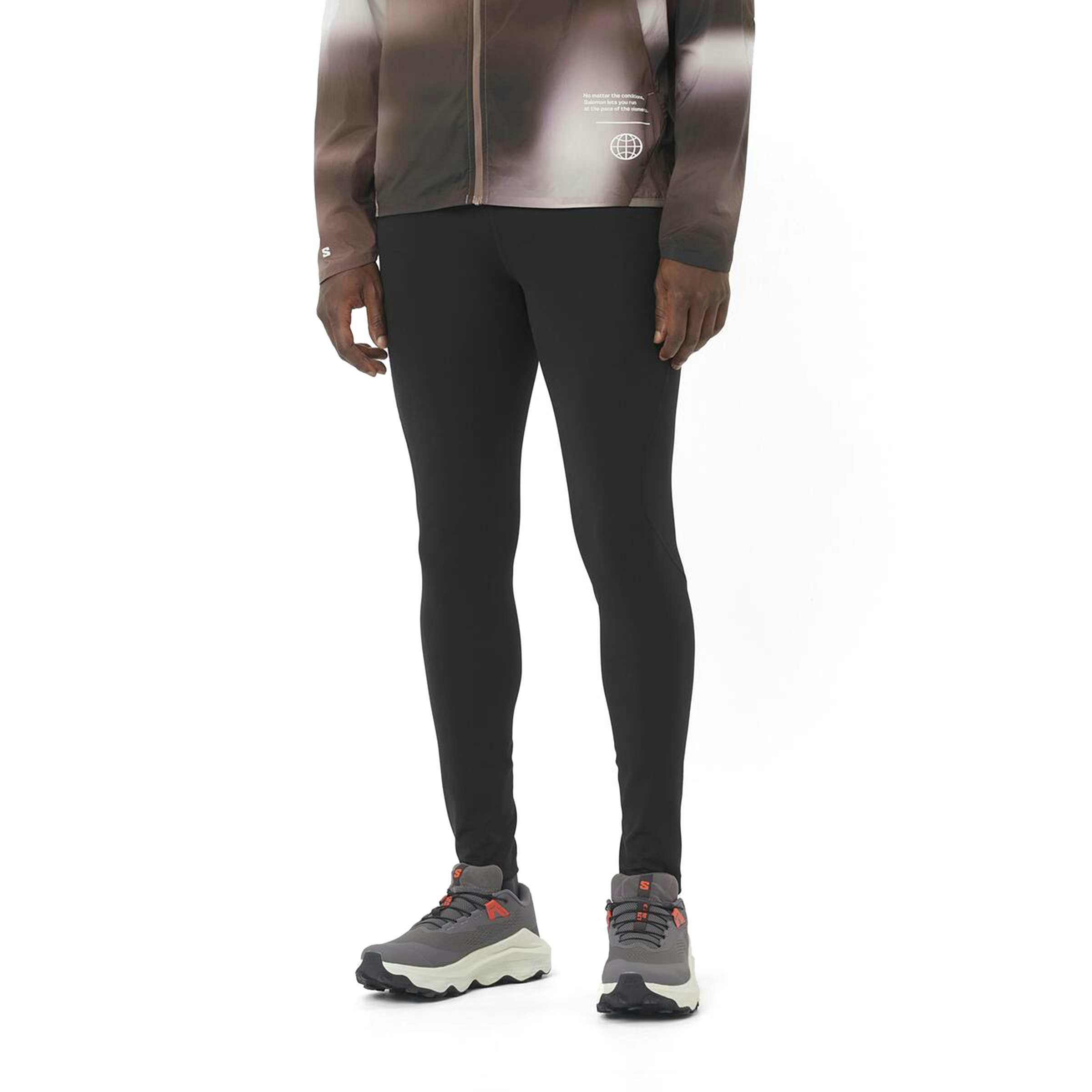 Salomon Hardlooptights zwart