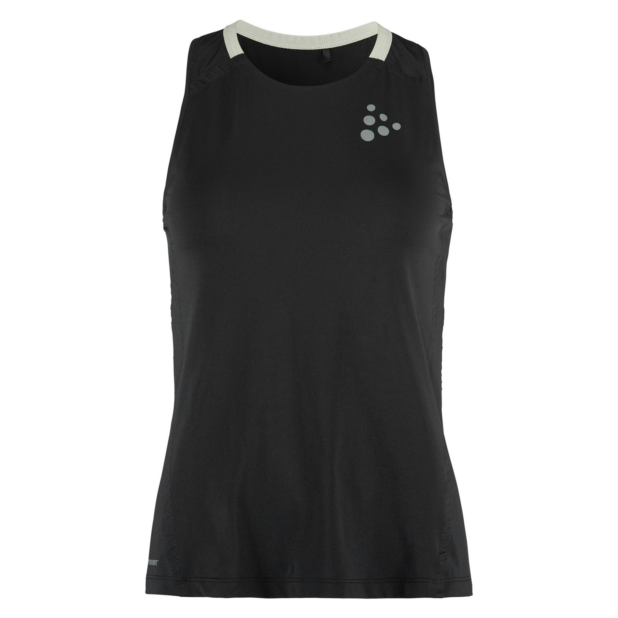 Craft Hardloopsinglets zwart