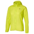 Mizuno Tech Light Hooded Jacket Dames Fluorgeel