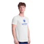 SAYSKY Zig Zag Flow T-shirt Heren Creme