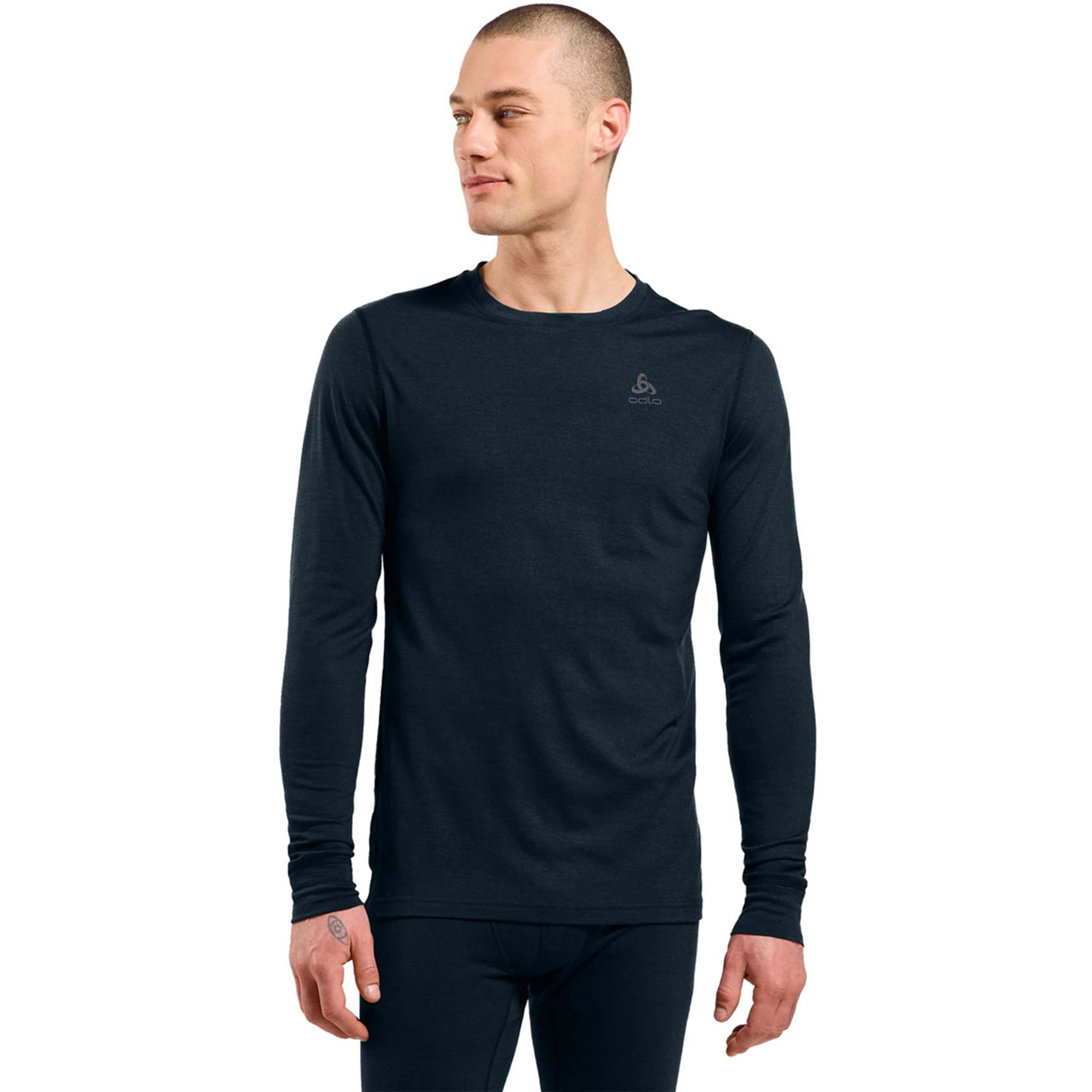 Odlo Merino 200 Baselayer Crew Neck Shirt Heren