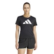 adidas Run It T-shirt Dames Zwart