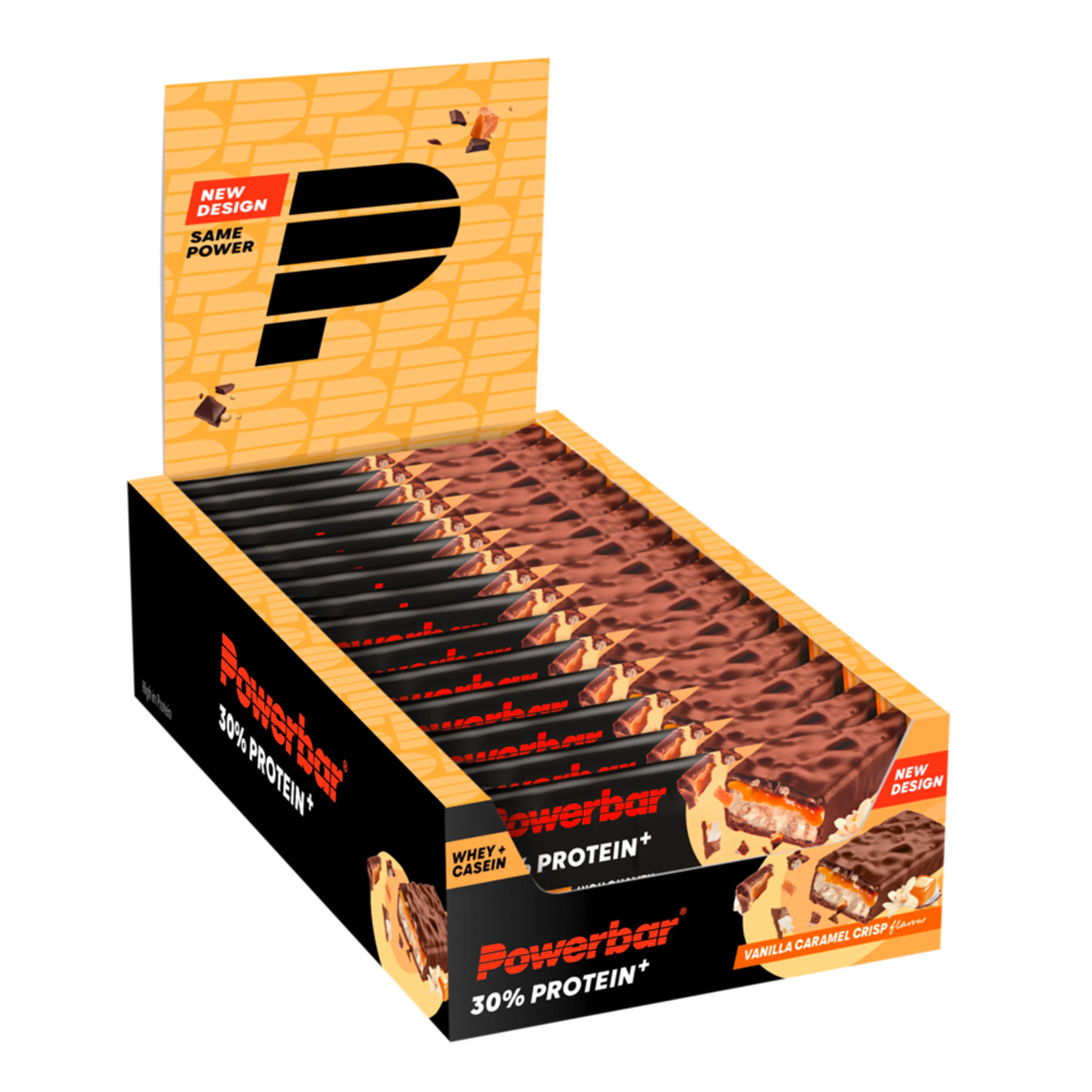 Powerbar Protein Plus Bar Vanilla Caramel-Crisp Box