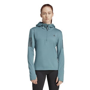 adidas Own The Run Winterized Half-Zip Hoodie Dames adidas Own The Run Winterized Half-Zip Hoodie Dames