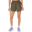 ASICS Nagino Run Adjustable 4 Inch Shorts Dames Groen