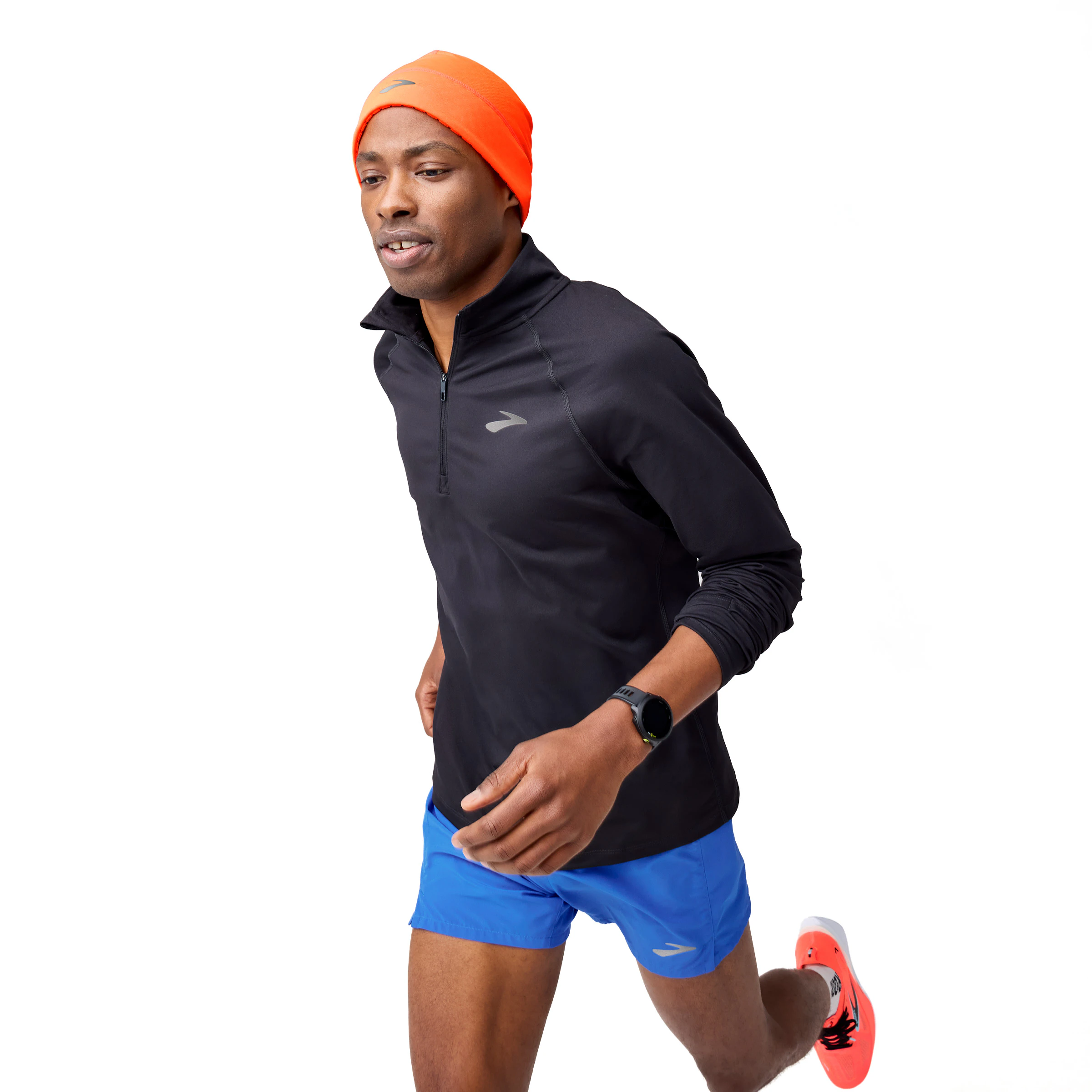 Brooks Dash 1/4 Zip Shirt 3.0 Heren hardloopkleding