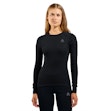 Odlo Active Warm Eco Crew Neck Shirt Dames Zwart