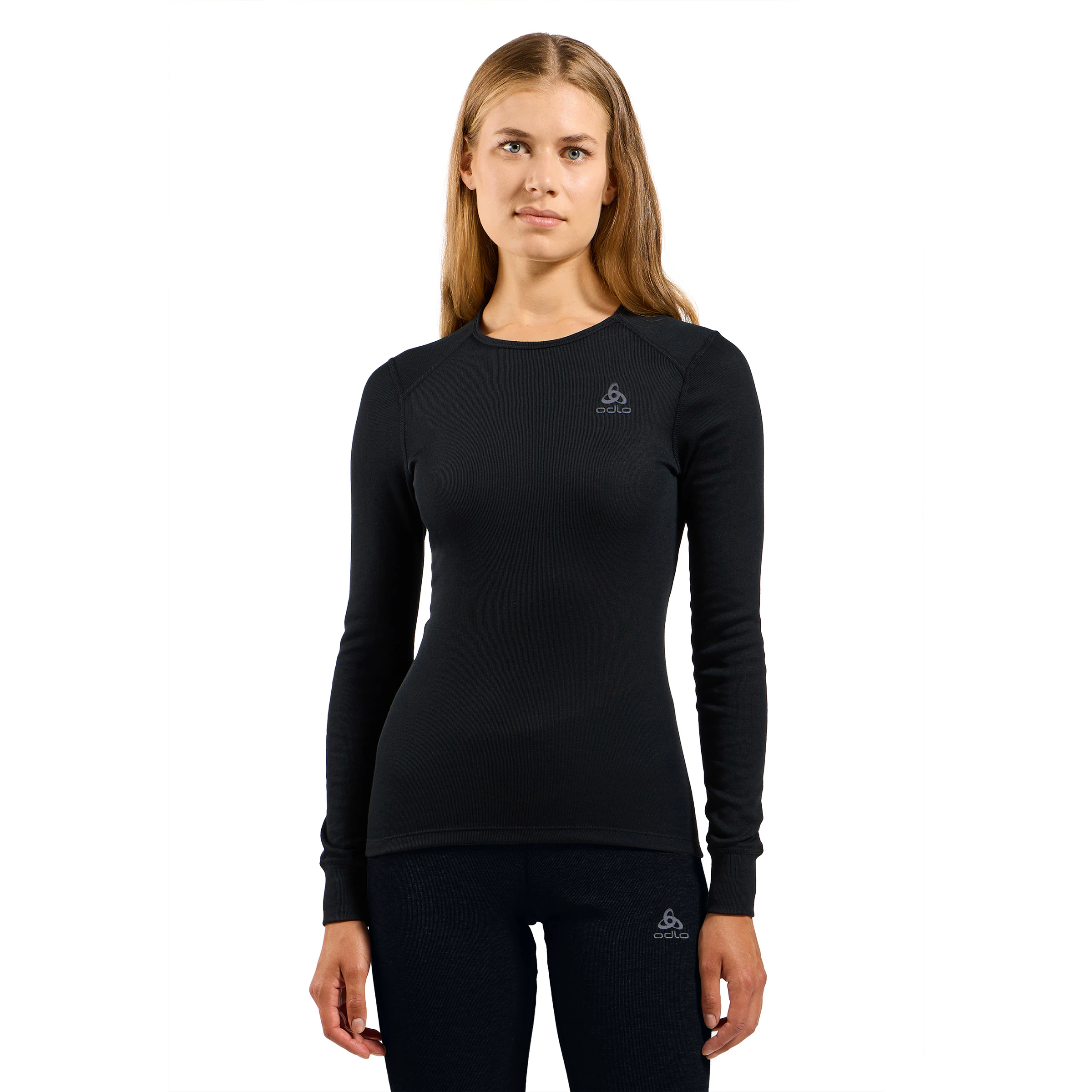 Odlo Active Warm Eco Crew Neck Shirt Dames hardloopschoen