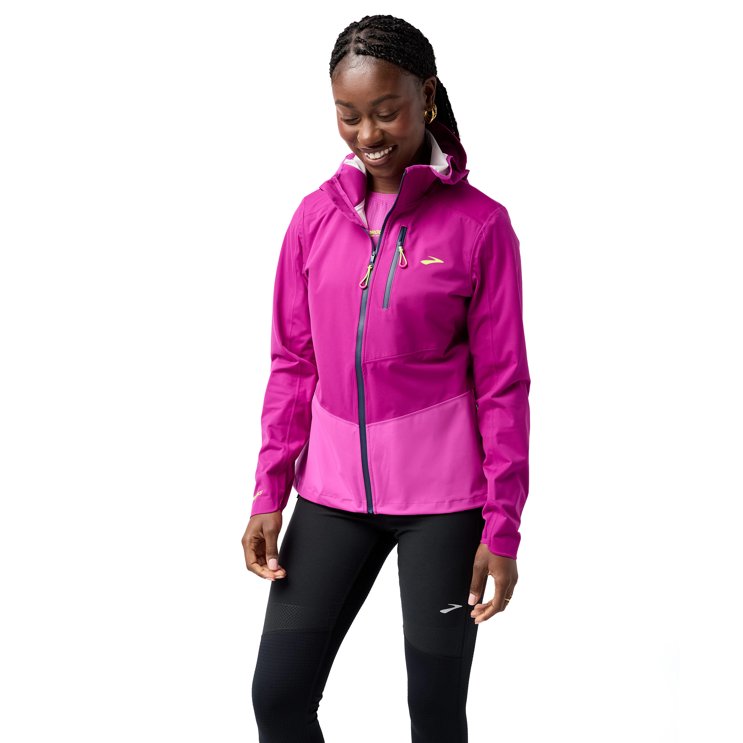 Brooks High Point Waterproof Jacket 2 Dames hardloopschoen