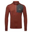 Ronhill Tech Winter 1/2 Zip Shirt Heren Bruin