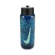 Nike TR Renew Recharge Straw Bottle 24 oz Graphic Blauw