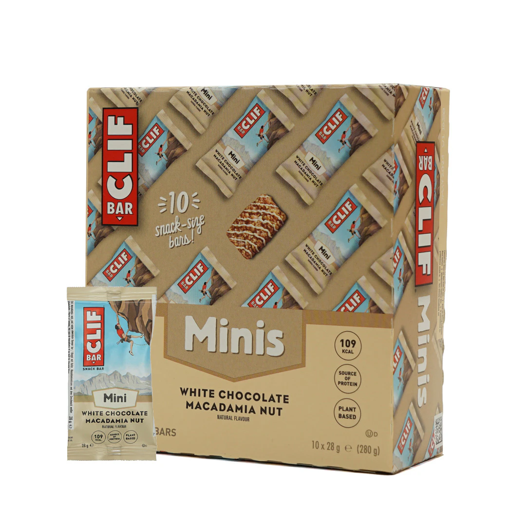 Clif Bar Mini White Chocolate Macadamia Nut Box