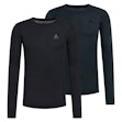 Odlo Active Warm Eco Baselayer Shirt 2-Pack Heren Blauw