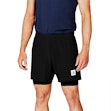 SAYSKY Pace 5 Inch 2-in-1 Shorts Heren Zwart