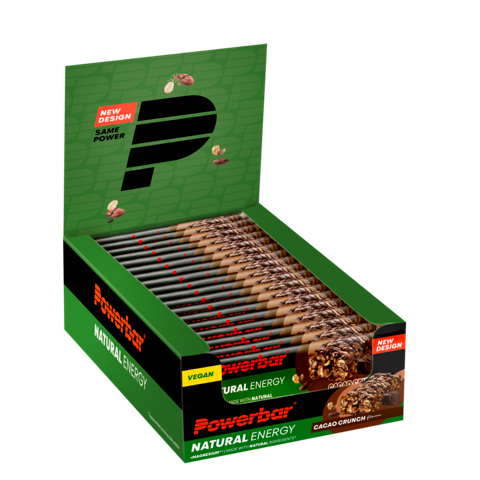 Powerbar Natural Energy Cereal Bar Cacao Crunch Box
