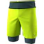 Dynafit Ultra 2in1 Shorts Heren Fluorgeel