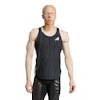 adidas Adizero Singlet Heren Zwart