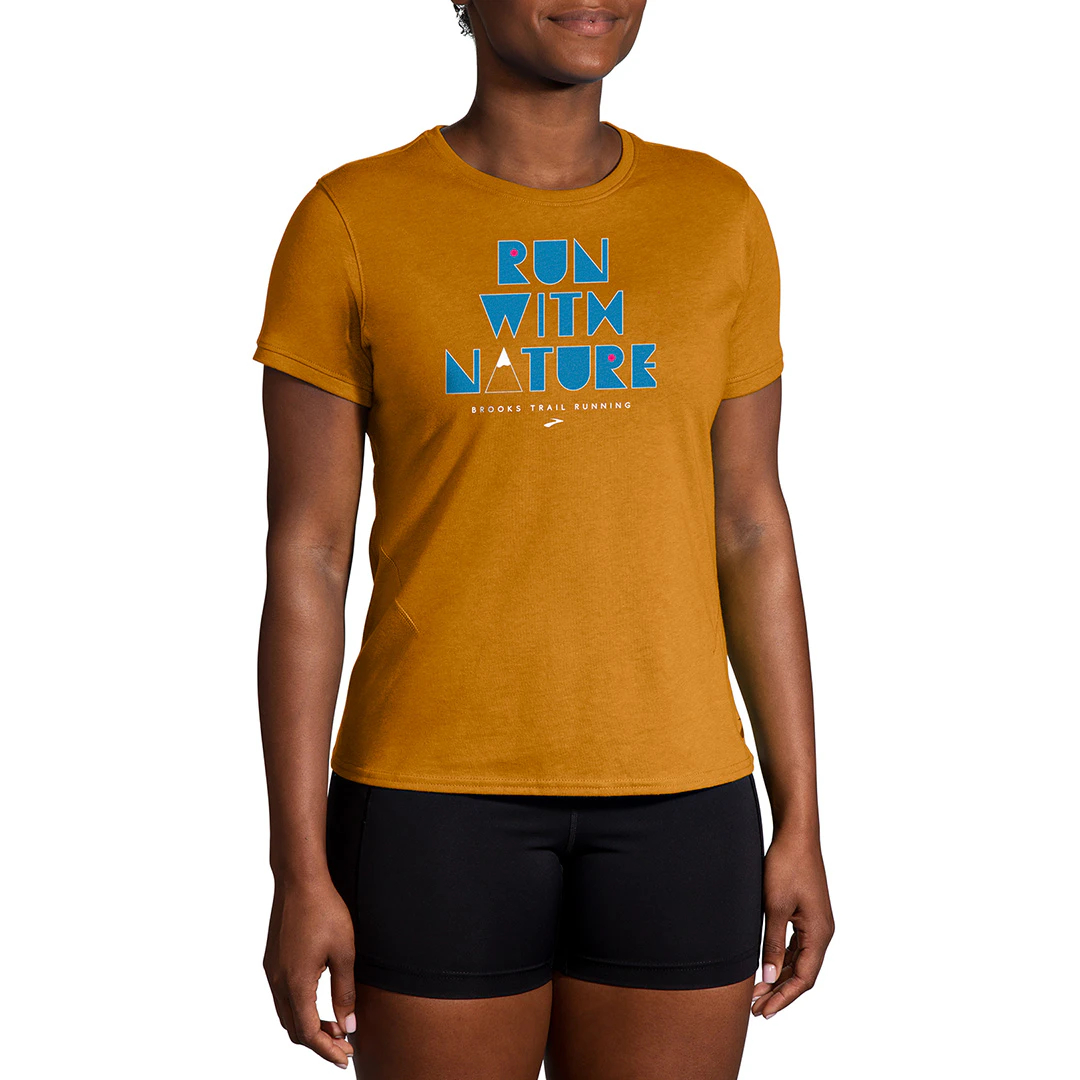 Brooks Distance T-shirt 2.0 Dames hardloopkleding
