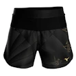Mizuno Active Graphic Multi Pocket 4 Inch Shorts Dames Zwart