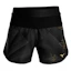 Mizuno Active Graphic Multi Pocket 4 Inch Shorts Dames Zwart