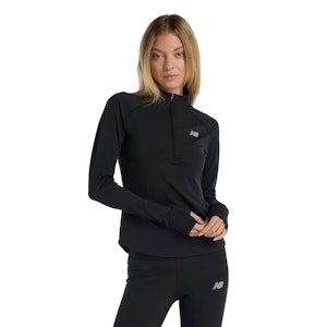 New Balance Harmony Half Zip Shirt Dames New Balance Harmony Half Zip Shirt Dames