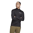 adidas Terrex Multi Half Zip Shirt Heren Zwart