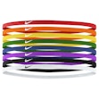 Nike Skinny Headbands 8-Pack Multi