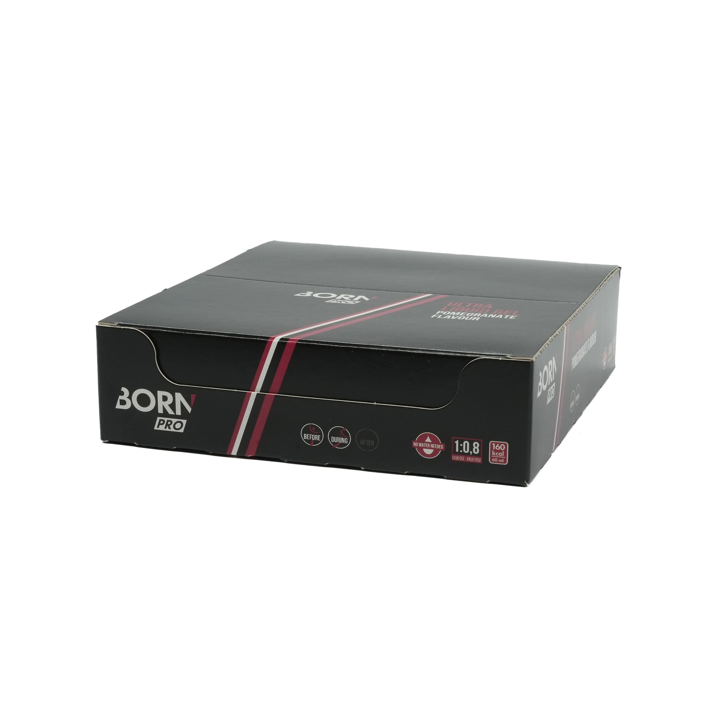 Born Ultra Liquid Gel Pomegranate 12x60 ml Box