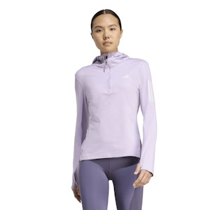 adidas Own The Run Winterized Half-Zip Hoodie Dames adidas Own The Run Winterized Half-Zip Hoodie Dames
