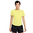 Nike Swift Dri-FIT T-shirt Dames Geel