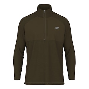 New Balance Athletics Heat Grid Half Zip Shirt Heren New Balance Athletics Heat Grid Half Zip Shirt Heren