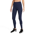 Nike One Dri-FIT High-Rise Tights Dames Blauw