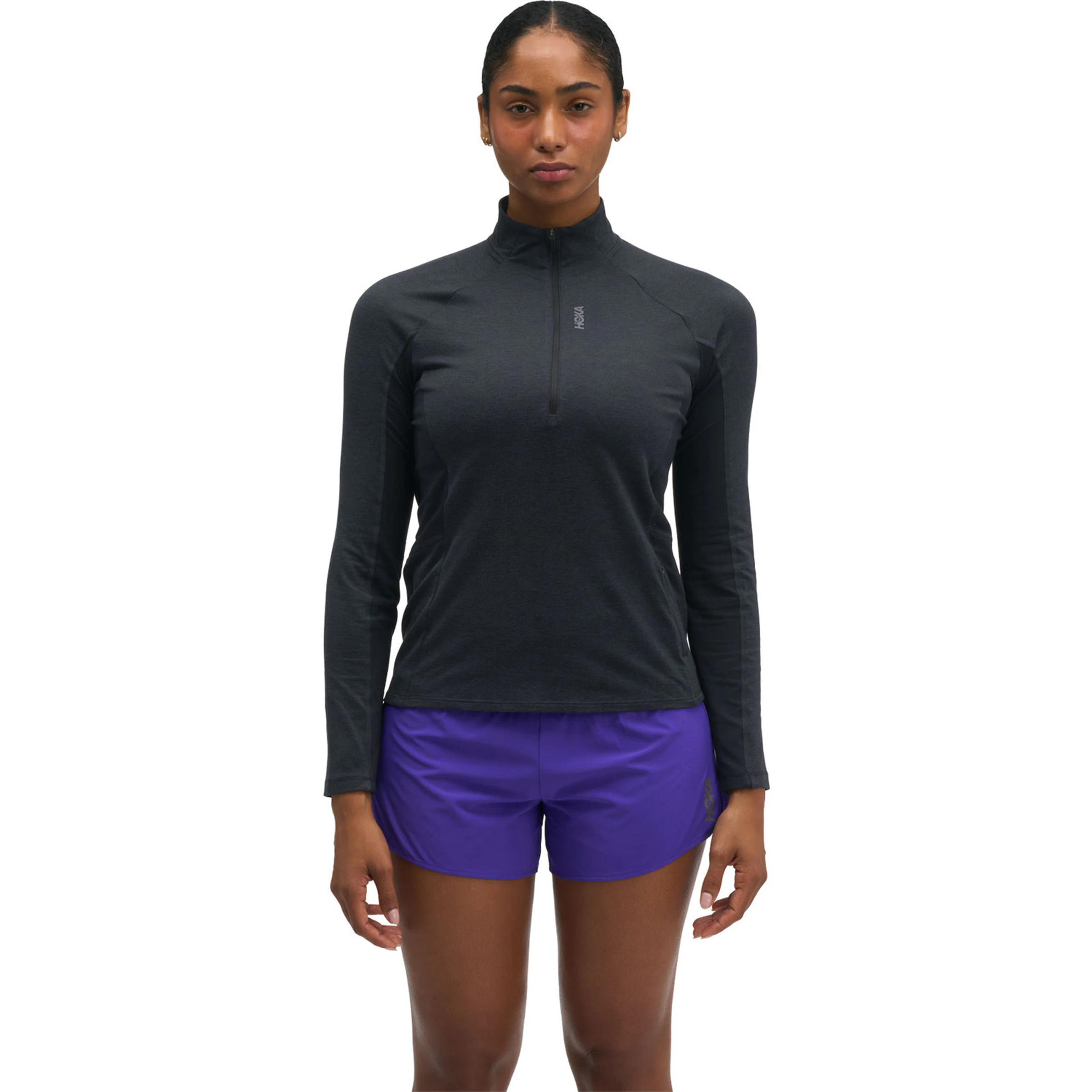 HOKA Skyform Half Zip Shirt Dames hardloopschoen