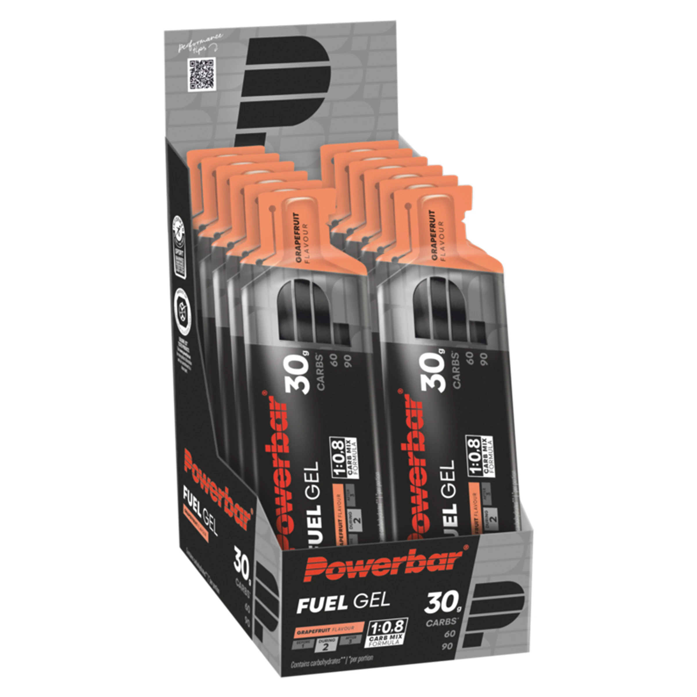 Powerbar Fuel Gel 30 Peach Box