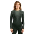 Odlo Blackcomb Eco Baselayer Crew Neck Shirt Dames Groen