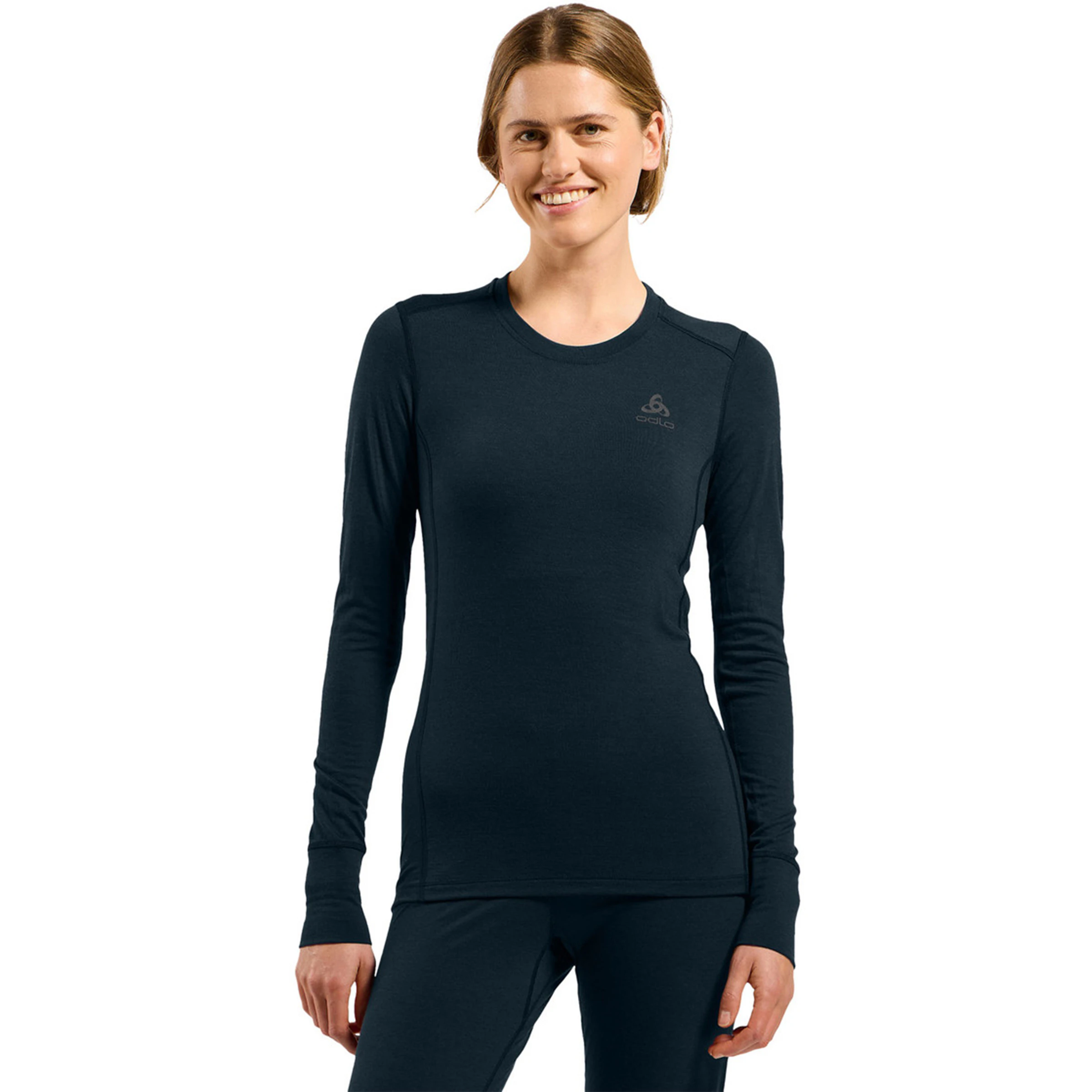 Odlo Merino 200 Baselayer Crew Neck Shirt Dames hardloopschoen