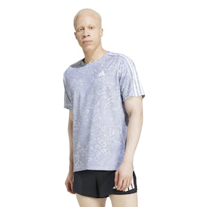 adidas Own The Run AOP T-shirt Heren adidas Own The Run AOP T-shirt Heren