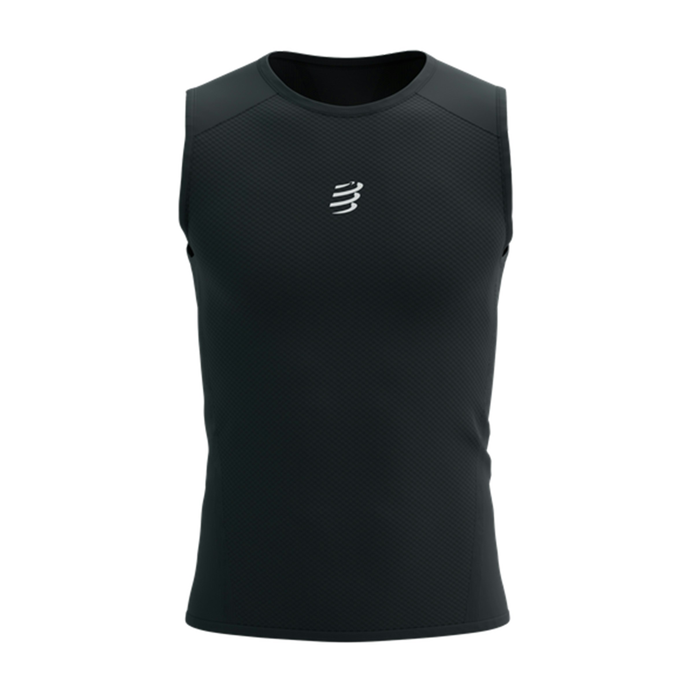 Compressport Hardloopsinglets zwart