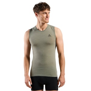 Odlo Merino PW 140 Seamless Sleeveless Base Layer Heren Odlo Merino PW 140 Seamless Sleeveless Base Layer Heren