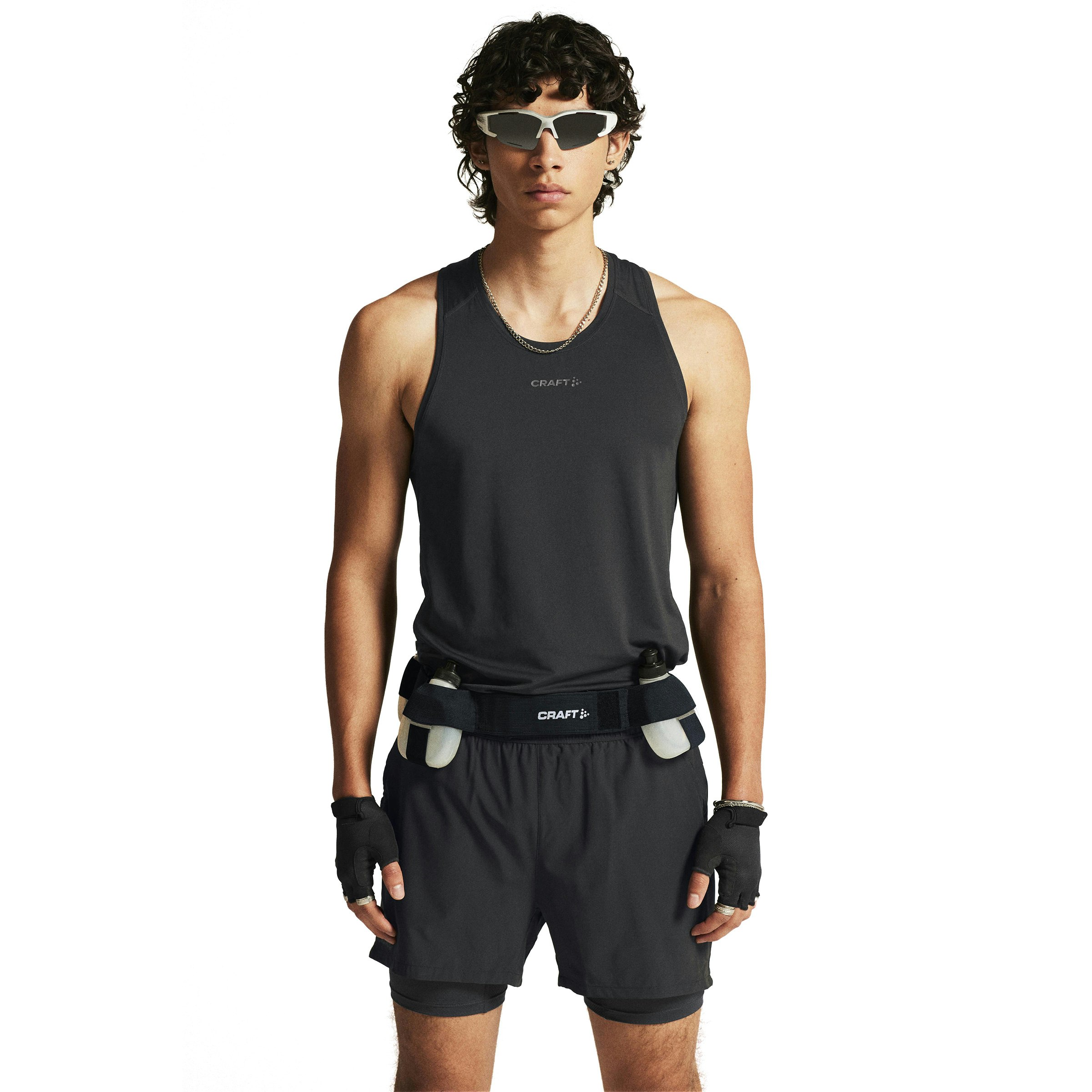 Craft Hardloopsinglets zwart