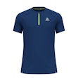 Odlo Axalp Trail 1/2 Zip T-shirt Heren Blauw