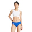 adidas Adizero Essentials Crop Top Dames Wit