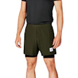 SAYSKY Pace 5 Inch 2-in-1 Shorts Heren Groen
