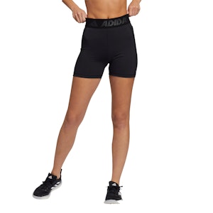 adidas Techfit Branded Elastic 4 Inch Short Tight Dames adidas Techfit Branded Elastic 4 Inch Short Tight Dames