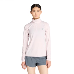 New Balance Sport Quarter Zip Shirt Dames New Balance Sport Quarter Zip Shirt Dames