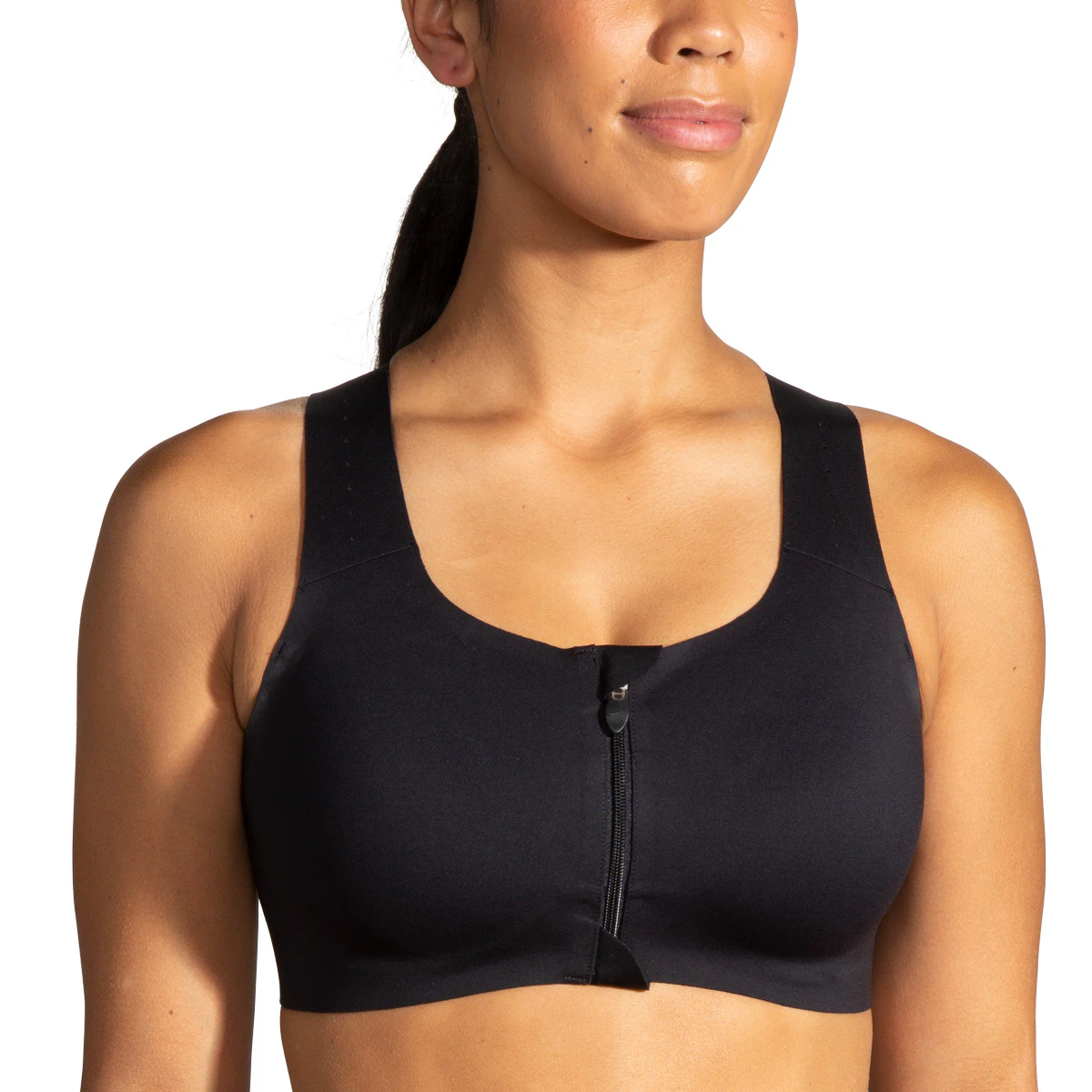 Brooks Dare Zip Run Bra 2.0 Dames hardloopkleding