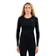 Odlo Merino 200 Baselayer Crew Neck Dames Zwart