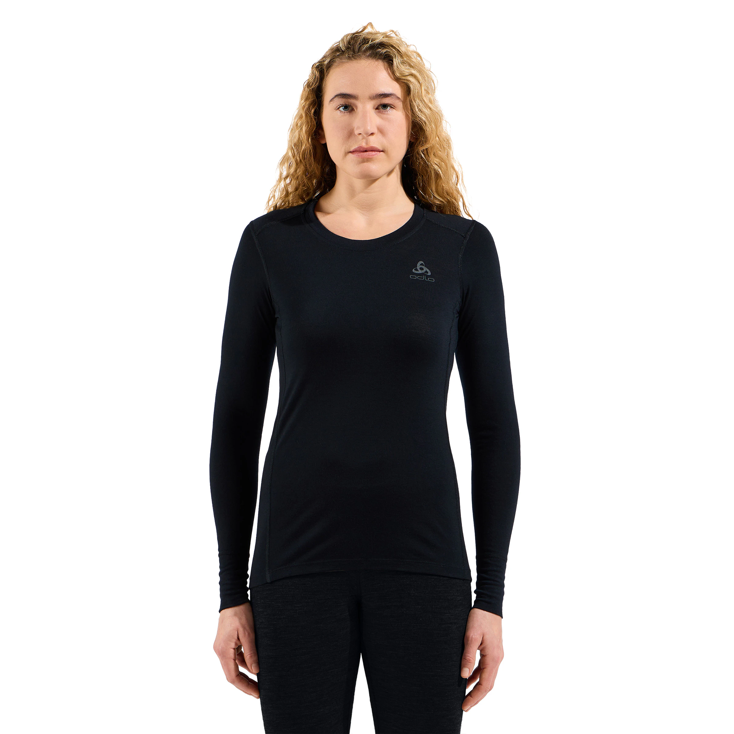 Odlo Merino 200 Baselayer Crew Neck Dames hardloopschoen