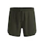 Odlo Zeroweight 5 Inch Brief-Lined Shorts Heren Groen
